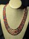 Ceramic necklace, women's jewelry made of natural ceramics. Necklace. Art. 244