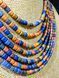 Ceramic necklace, women's jewelry made of natural ceramics. Necklace. Art. 308