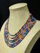 Ceramic necklace, women's jewelry made of natural ceramics. Necklace. Art. 308