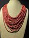 Ceramic necklace, women's jewelry made of natural ceramics. Necklace. Art. 245
