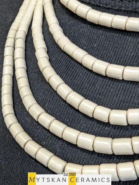 Ceramic necklace, women's jewelry made of natural ceramics. Necklace. Art. 35