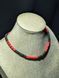 Ceramic necklace, women's jewelry made of natural ceramics. Necklace. Art. 153