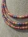 Ceramic necklace, delicate women jewelry. Art.311