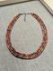 Ceramic necklace, delicate women jewelry. Art.311