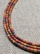 Ceramic necklace, delicate women jewelry. Art.311