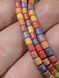 Ceramic necklace, delicate women jewelry. Art.311