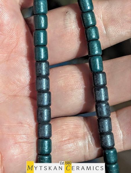 Ceramic necklace, women's jewelry made of natural ceramics. Necklace. Art. 156