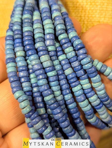 Ceramic necklace, women's jewelry made of natural ceramics. Necklace. Art. 286