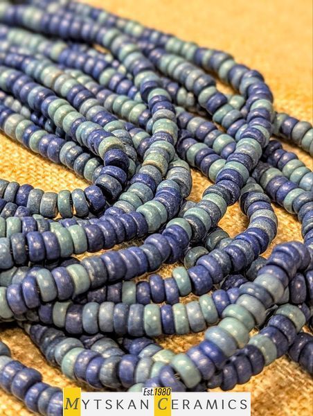 Ceramic necklace, women's jewelry made of natural ceramics. Necklace. Art. 286