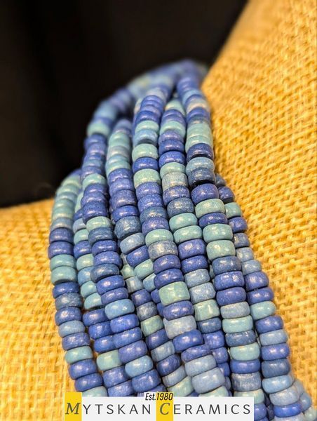 Ceramic necklace, women's jewelry made of natural ceramics. Necklace. Art. 286
