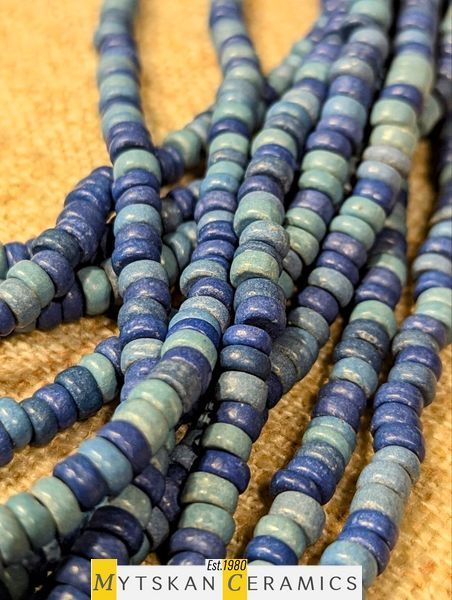 Ceramic necklace, women's jewelry made of natural ceramics. Necklace. Art. 286
