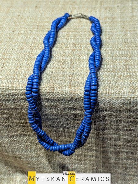 Ceramic necklace, women's jewelry made of natural ceramics. Necklace. Art. 203