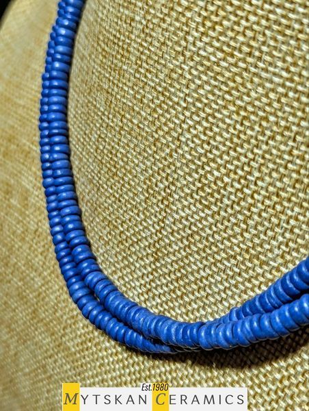 Ceramic necklace, women's jewelry made of natural ceramics. Necklace. Art. 203