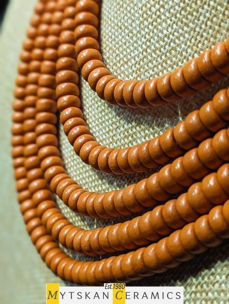 Ceramic necklace, women's jewelry made of natural ceramics. Necklace. Art. 401