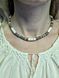 Ceramic necklace, women's jewelry made of natural ceramics. Necklace. Art. 110