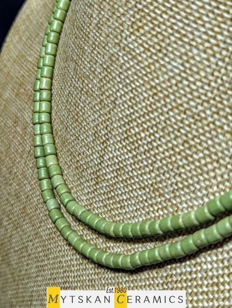 Ceramic necklace, women's jewelry made of natural ceramics. Necklace. Art. 204