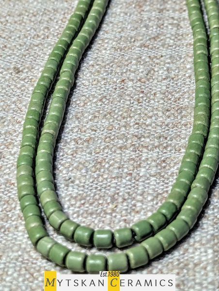 Ceramic necklace, women's jewelry made of natural ceramics. Necklace. Art. 204