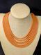 Ceramic necklace, women's jewelry made of natural ceramics. Necklace. Art. 402