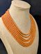 Ceramic necklace, women's jewelry made of natural ceramics. Necklace. Art. 402