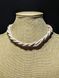 Ceramic necklace, women jewelry. Art. 161