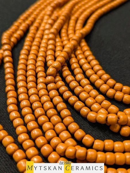 Ceramic necklace, women's jewelry made of natural ceramics. Necklace. Art. 405