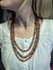 Ceramic necklace, women's jewelry made of natural ceramics. Necklace. Art. 81