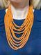 Ceramic necklace, women's jewelry made of natural ceramics. Necklace. Art. 405