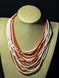Ceramic necklace, women's jewelry made of natural ceramics. Necklace. Art. 256