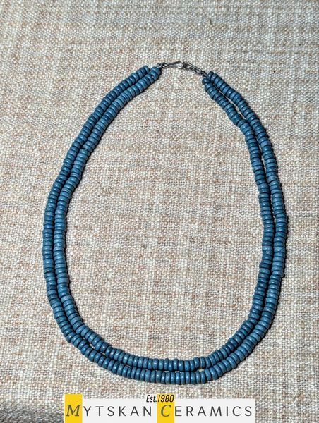 Ceramic necklace, women's jewelry made of natural ceramics. Necklace. Art. 209