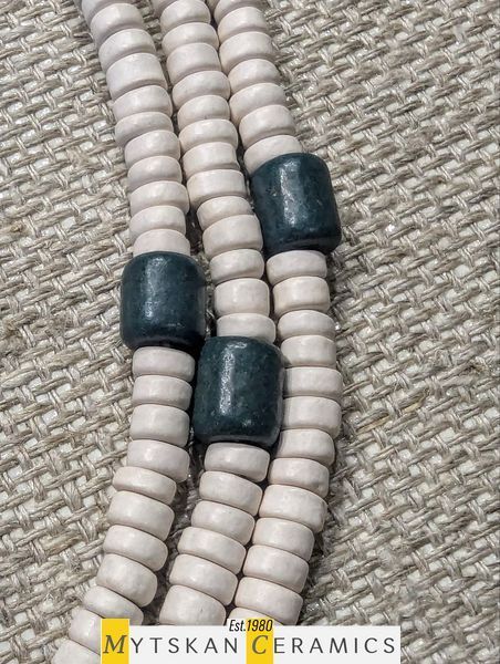 Ceramic necklace, women's jewelry made of natural ceramics. Necklace. Art. 167
