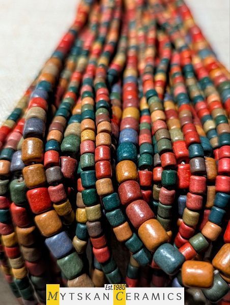 Ceramic necklace, women's jewelry made of natural ceramics. Necklace. Art. 262