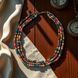 Ceramic necklace, women's jewelry made of natural ceramics. Necklace. Art. 169