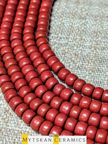 Ceramic necklace, women's jewelry made of natural ceramics. Necklace. Art. 12