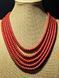 Ceramic necklace, women's jewelry made of natural ceramics. Necklace. Art. 12