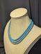 Ceramic necklace, women's jewelry made of natural ceramics. Necklace. Art. 220