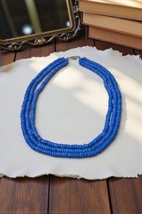 Ceramic necklace, women's jewelry made of natural ceramics. Necklace. Art. 221