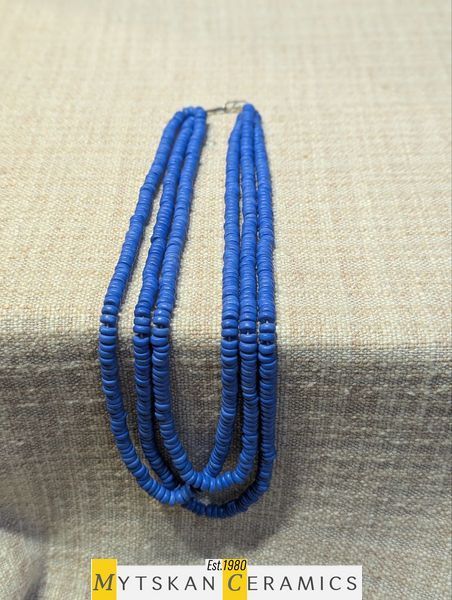 Ceramic necklace, women's jewelry made of natural ceramics. Necklace. Art. 221