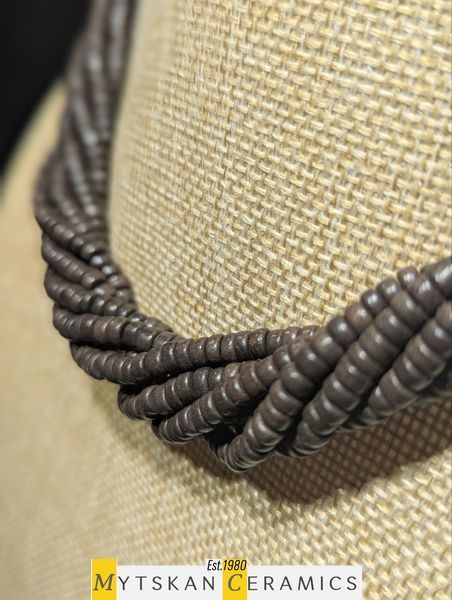 Ceramic necklace, women's jewelry made of natural ceramics. Necklace. Art. 222