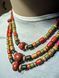 Ceramic necklace, women's jewelry made of natural ceramics. Necklace. Art. 56