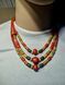 Ceramic necklace, women's jewelry made of natural ceramics. Necklace. Art. 56
